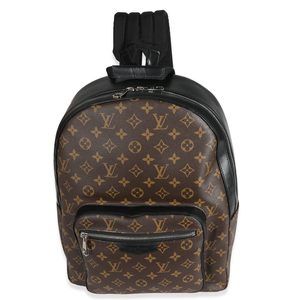 Louis Vuitton Monogram Macassar Canvas Josh Backpack